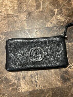 Gucci Soho Studded Wristlet Wallet